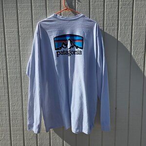 Mens long sleeve patagonia shirt